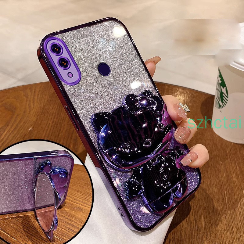 Ốp lưng huawei nova 3i huawei nova3 i huawei p30 lite Ốp điện thoại có viền vàng mềm sáng bóng và tr