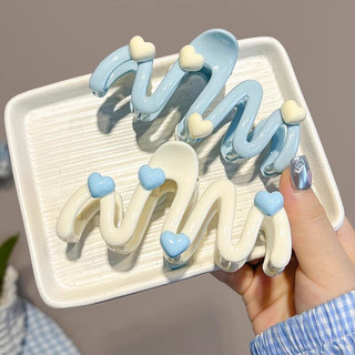 Kem dưỡng khí phong cách Hàn Quốc Blue Grab Clip Sweet Love Shark Clip dành cho nữ