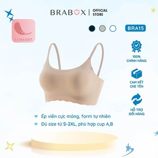 Áo lót su đúc không viền siêu bền (CÓ BIGSIZE) BRA15 BRABOX [Đã về