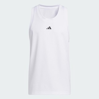 Adidas bóng rổ áo tank top bóng rổ legends nam trắng ix8132