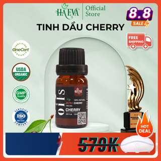 [HAEVA Official] Tinh Dầu Cherry HA EVA - Tinh Dầu Xông Phòng 100% Thiên Nhiên, Thanh Lọc Không Khí