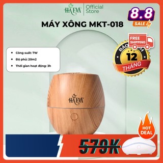 [HAEVA Official] Máy Xông Tinh Dầu HA EVA MKT-018 - Chất Liệu Cao Cấp, Bảo Hành 18 Tháng