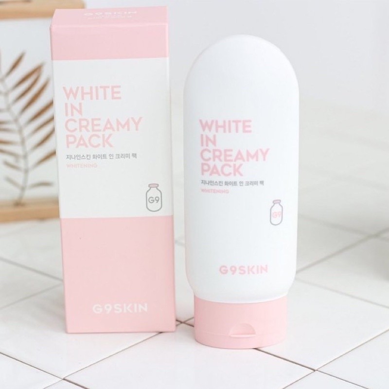 Kem ủ dưỡng trắng da G9Skin g9 skin white in creamy pack toàn thân - MÈO BEAUTY