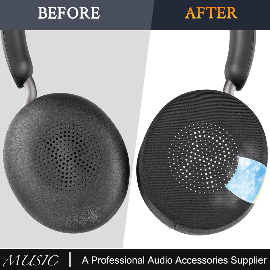 Miếng đệm tai Gel làm mát cho Jabra Evolve2 65 (Evolve 2 65MS 65UC MS UC) / Evolve2 40 (40UC 40MS US