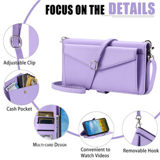 Ốp Lưng Cho OPPO Realme C31 C33 C35 C55 C65 C67 Reno 6 7 8 Find X5 Lite 5G Bao Da Lật Dây Tay Dài Dây Kéo Vai