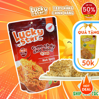 Cơm cháy chà bông cay Lucky Star, đồ ăn vặt khô dinh dưỡng Việt Nam đảm bảo ATTP