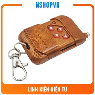 Remote học lệnh 4 Kênh 315Mhz dùng sao chép các remote cửa cuốn, remote điều khiển khác cùng tần số