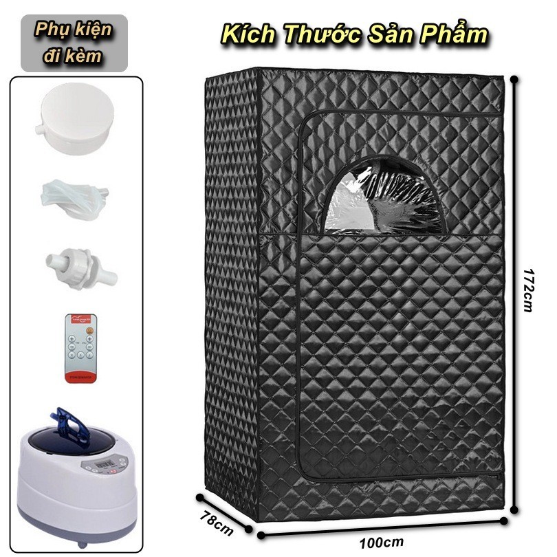Phòng Xông Hơi Toàn Thân Anion Steam Sauna Room Xếp Gọn Sauna Tent
