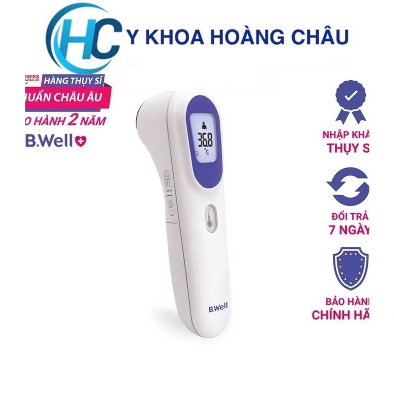 [CHÍNH HÃNG] BWell TH 7000-Nhiệt kế điện tử hồng ngoại B.Well TH-7000 (Nhập khẩu chính hãng từ Thụy 