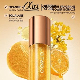 O.two.o Sản phẩm mới Clear Berry Ice Crystal Lip Gloss Water Glass Trong suốt Graffiti Lip Gloss Lâu trôi