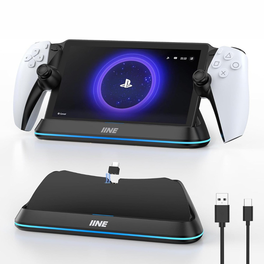 Dành cho máy chơi game PlayStation Portal console dock sạc nhanh PS5 Cổng thông tin phát trực tuyến 