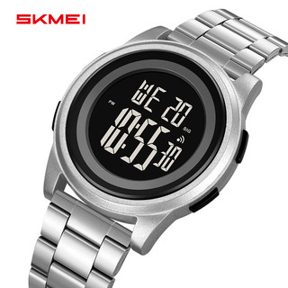  Đồng hồ thời trang SKMEI 2379 1611 Đồng hồ điện tử thể thao Thời gian học sinh Hẹn giờ chống nước Đồng hồ báo thức Dây thép Đồng hồ đeo tay trẻ trung Đa chức năng Dạ quang Đồng hồ điện tử 