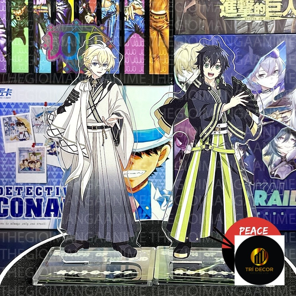 Mô hình THIÊN THẦN DIỆT THẾ Seraph of the End anime chibi standee Owari no Seraph mica acrylic