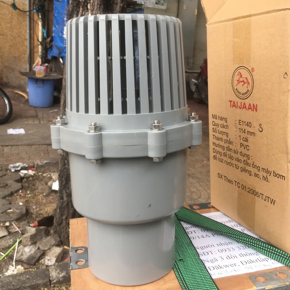 Luppe 114 Rọ bơm phi dùng để hút nước Luppe taijan 114mm nhựa cao cấp đài loan
