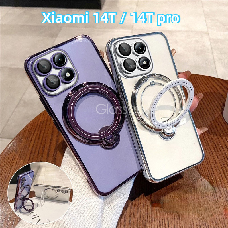 Ốp Cho Xiaomi 14 13 T pro 14T 14Tpro 13T 13Tpro Mi14T Mi14T Vỏ Điện Thoại Trong Suốt Chống Sốc Vỏ Đi