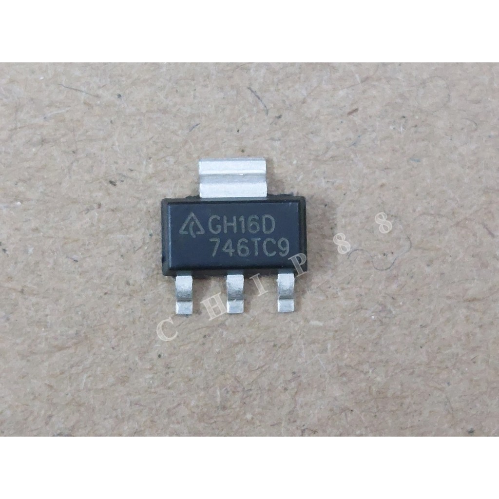 GH16D AZ1117CH IC Ổn Áp AZ1117CH-3.3TRG1 Tên Hiển Thị GH16D Mới Chính Hãng