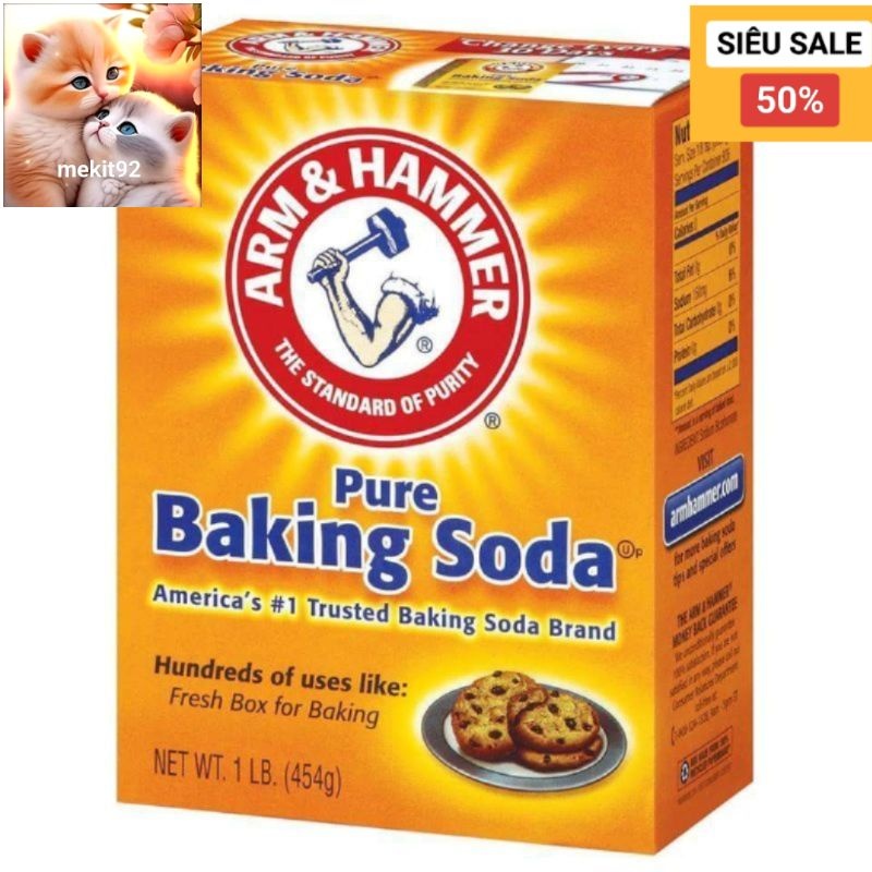 Bột Baking Soda 454 gr - Bột banking soda 454gr