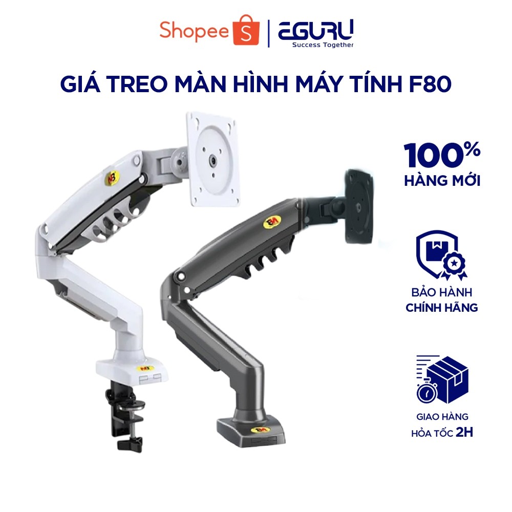 Giá Đỡ Màn Hình North Bayou NB-F80 Tải trọng 2–9kg Hỗ Trợ Màn Hình 17-30inch |Hàng Chính Hãng | BigBuy360 - bigbuy360.vn