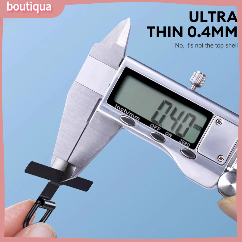 Kẹp điện thoại bằng kim loại mịn Dây buộc điện thoại Miếng đệm mỏng Tấm treo nhẹ-BA | BigBuy360 - bigbuy360.vn