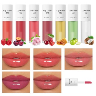Dầu Môi Trái Cây Dưỡng Ẩm Nuôi Dưỡng Môi Dưỡng Ẩm Hydrating Không Màu Trong Suốt