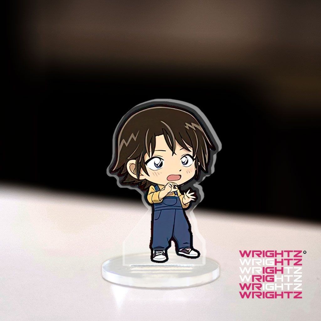 Mô hình Mini Conan Standee Chibi phim truyện hoạt hình thám tử lừng danh Conan Kaito Kid 3cm WrightZ