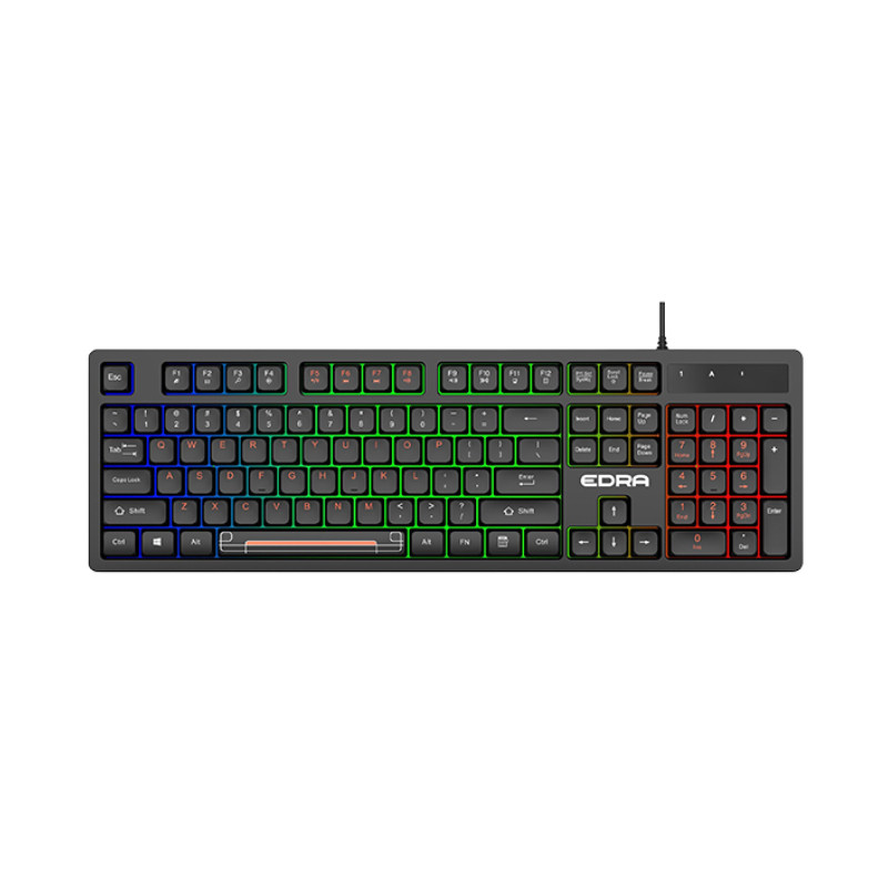 [Full Vat CITY] Combo Phím chuột gaming EDRA EK506 Led RGB - Hàng chính hãng