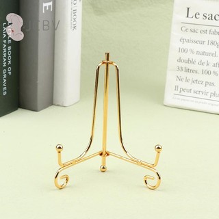 [JCBV] Đế trưng bày sắt vàng Giá đỡ sách thủ công Giá đỡ ảnh Bát bệt Khung bát đĩa đỡ tấm ảnh Giá đỡ đồ trang trí COD