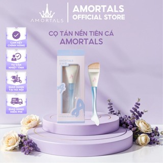  Cọ Tán Kem Nền AMORTALS Tiên Cá Siêu mỏng Cọ Đầu Phẳng Tán Kem Nền Che Khuyết Điểm 