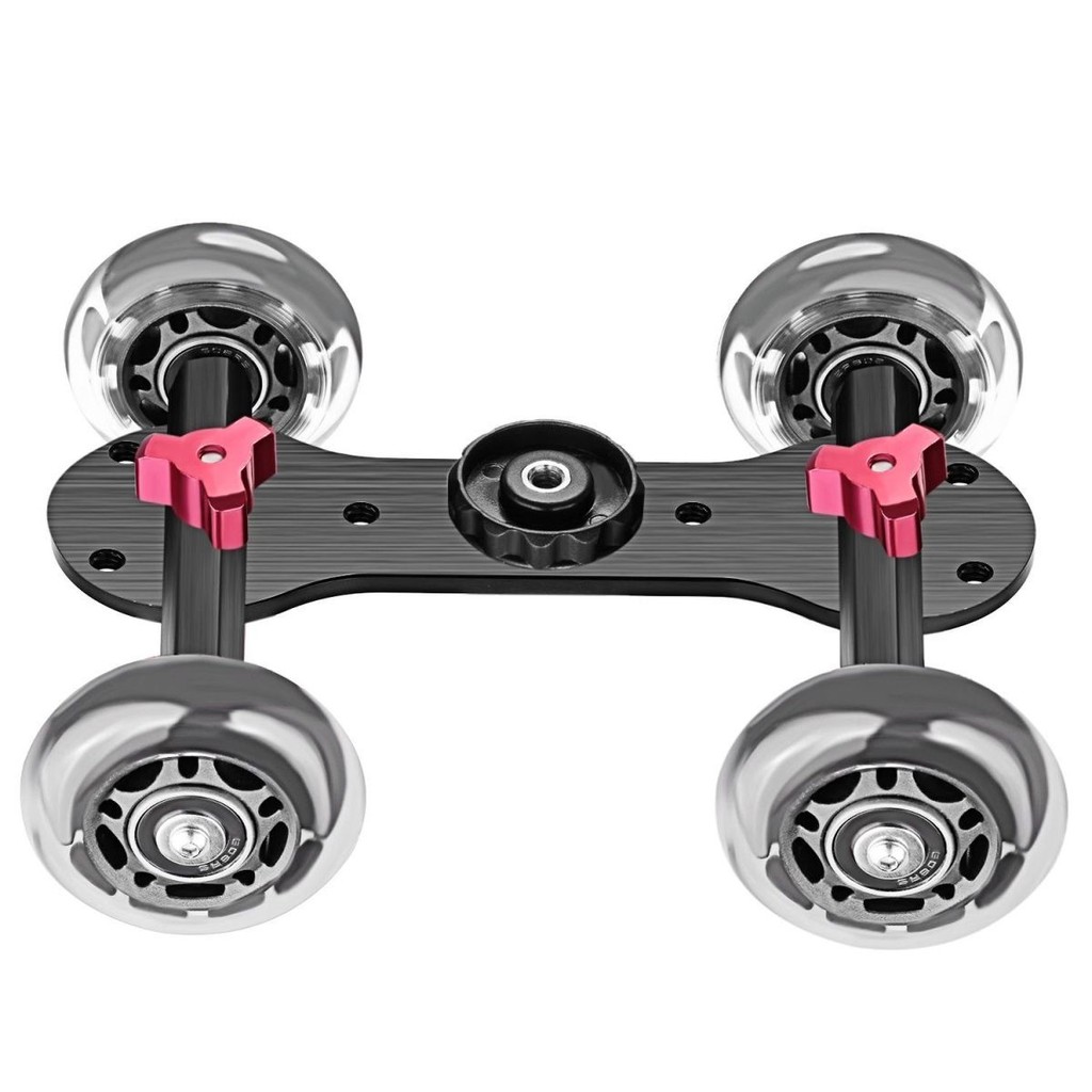 Xe trượt chụp ảnh điện thoại với kẹp điện thoại gimbal, máy ảnh DSLR để bàn êm ái và mượt mà