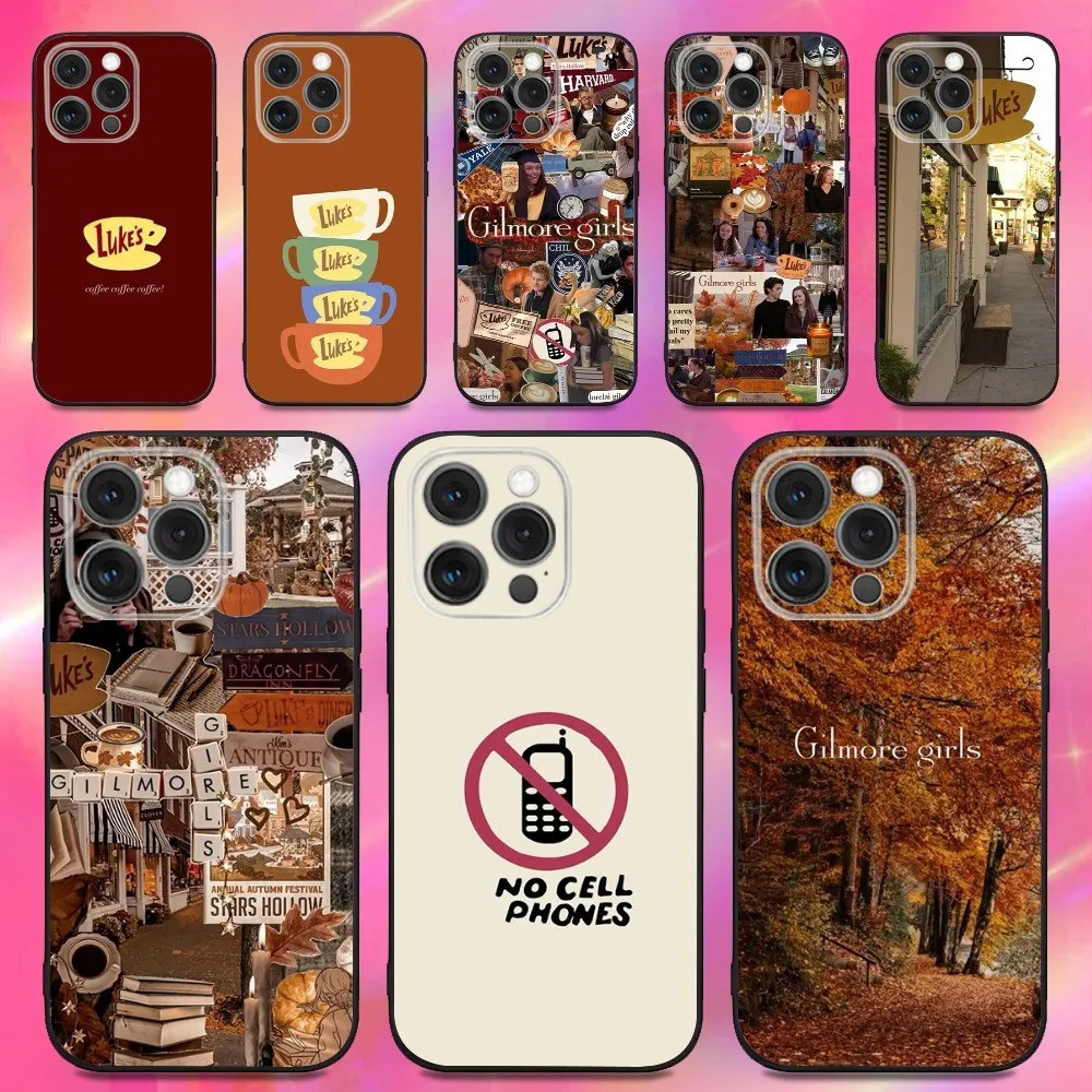 Ốp Điện Thoại Thẩm Mỹ TP-1 G-Gilmore Girls Cho iPhone 16, 17,14,13,12,11, Pro, Max, Plus, X, XS, XR,