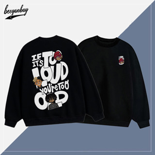 Áo sweater nam Đen bigsize thu đông hip hop style áo khoác - Local Brand Beeyanbuy UNISEX 
