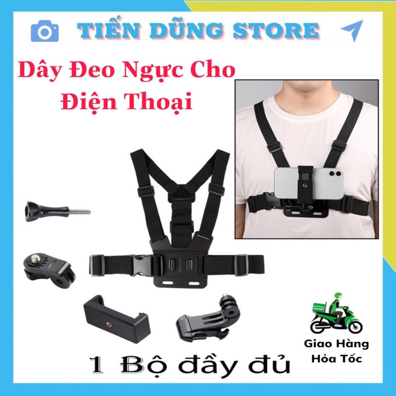 Dây đeo ngực cho điện thoại như Cam Dash độc đáo và tất cả các đường Cam Dash