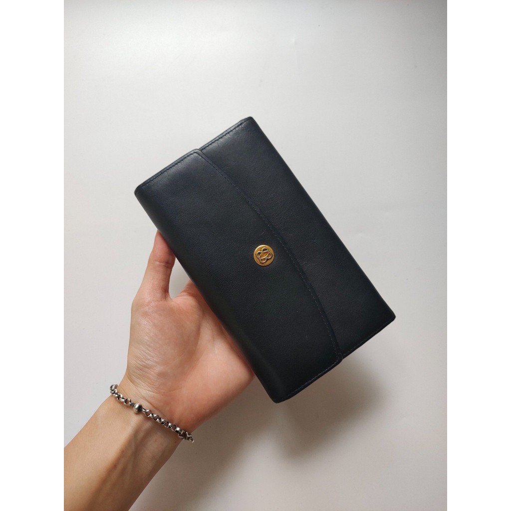 Ví bóp da thật VD256 secondhand wallet vintage Đồ Si Bon