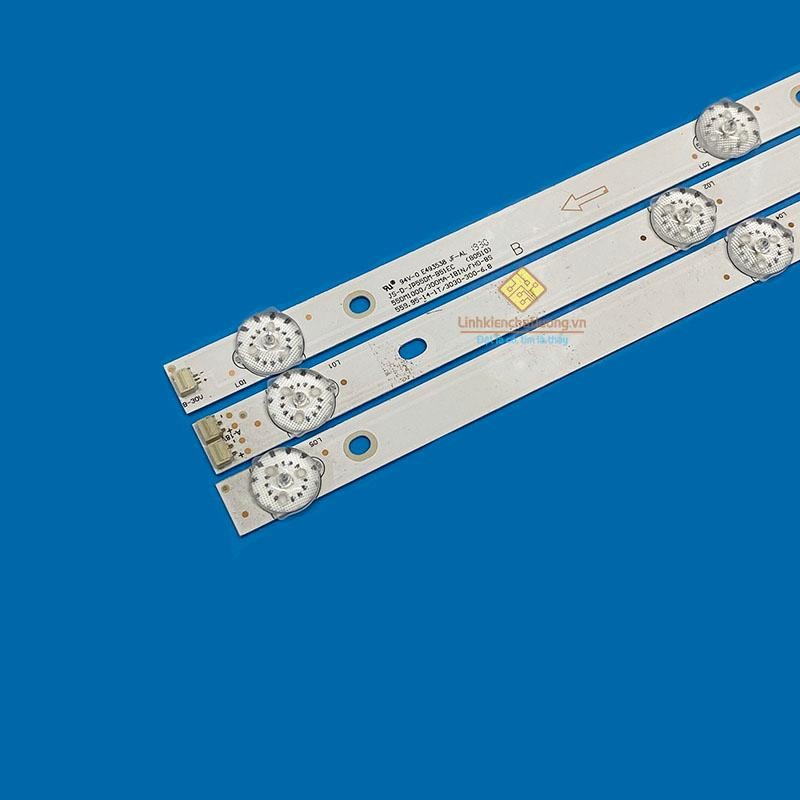 Bộ LED tivi ASANZO 55EK3 (9 thanh N2)- Điện tử Phương Huy -