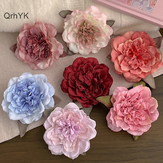 Nhà Máy Thời Trang Mới Bohemia Lớn Hoa Mẫu Đơn Kẹp Tóc Vintage Bên Barrettes Kẹp Tóc Hairgrip Dành Cho Nữ Phụ Kiện Tóc Thời Trang Đi Biển Mũ QrhYK