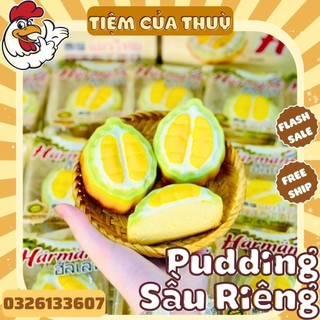 Bánh Pudding Sầu Riêng, Bánh Bông Lan Pudding Sầu Riêng Thái Lan