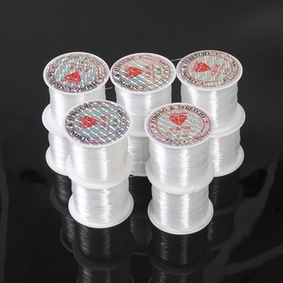 Cuộn dây cước,dây gân Không có giãn xỏ cườm,kết hạt, dây câu cá...