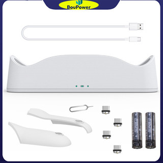 Đế sạc Vr Bộ điều khiển tai nghe Đế sạc có cáp sạc Type-c Tương thích với Oculus Quest 2