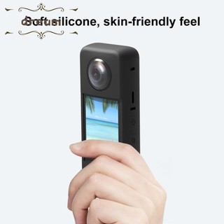 Bền bỉ và chắc chắn cho bảo vệ ống kính máy ảnh Insta360 X3 có nắp silicon