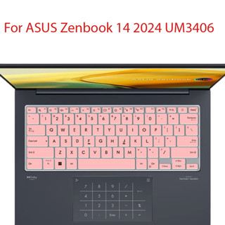  Dành Cho ASUS Zenbook 14 OLED 2024 UM3406 UM3406HA UM3406H UM 3406 HA UX3405 MA UX3405MA UX3405M 14 inch Laptop Bàn Phím Bao Da 