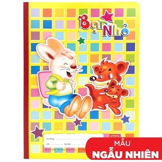 Vở school pokemon - 4 ô ly 48 trang - hồng hà 0509