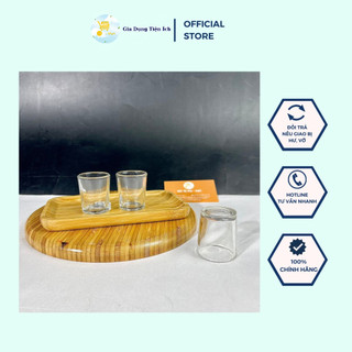 Ly rượu soju số 101 or 07t, ly rượu thủy tinh trong suốt, nhỏ gọn mta-mart2