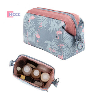 Hccc Nữ Du Lịch Flamingo Trang Điểm Túi Bé Gái Túi Đựng Mỹ Phẩm Trang Điểm Làm Đẹp Rửa Sắp Xếp MỚI