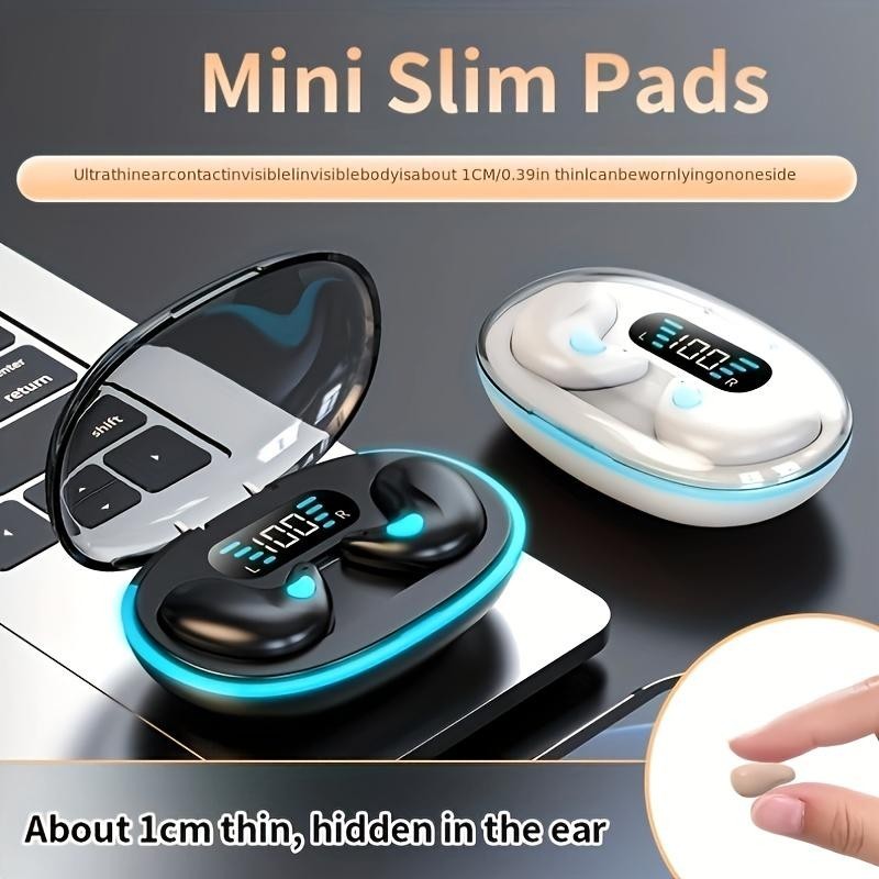 Tai nghe ngủ x55 có âm thanh nổi HIFI cùng với Mic tích hợp chống nước và khử tiếng ồn cho tai nghe điều khiển cảm ứng IOS và Andriod