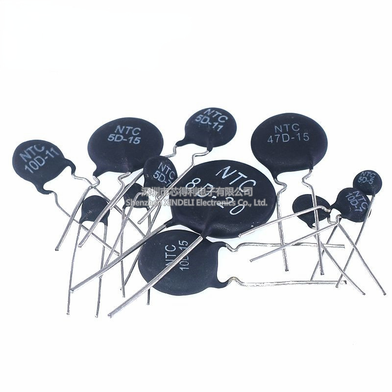 Điện trở nhiệt NTC Yếu tố nhiệt độ âm 5D-20, 5D-25 8D-20 10D-20 10D-25 16D-20 20D-20 Điện trở cắm NT