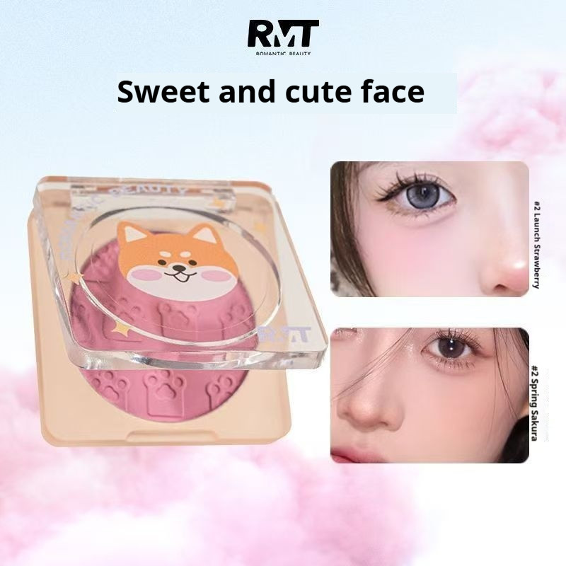 Romantic BEAUTY Single Color Blush Cream Dog Blush Palette ROMANTIC BEAUTY