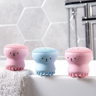 Bông mút rửa mặt bạch tuộc, cọ rửa mặt bạch tuộc