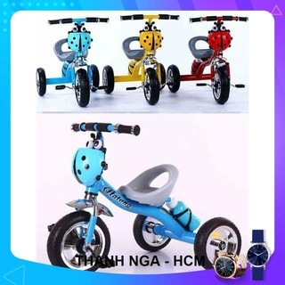 Xe đạp trẻ em 3 bánh con bọ dừa bình nước cho bé
