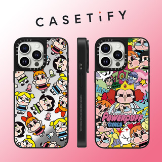Casetify Phim hoạt hình dễ thương ngộ nghĩnh cô gái gương mặt Ốp điện thoại cho iPhone 15 Pro Max 14 Plus 13 ProMax 12 12Pro 11 Vỏ bảo vệ cứng bằng điện thoại chống sốc