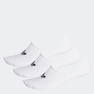 Adidas Phong cách sống Bộ 3 đôi tất ẩn Unisex trắng FM0676